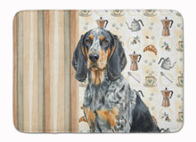 Load image into Gallery viewer, Bluetick Coonhound Coffee Bar Memory Foam Kitchen Mat