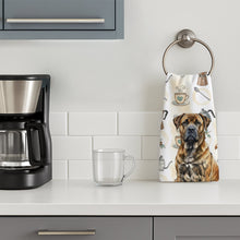 Load image into Gallery viewer, Brindle Boerboel Coffee Bar Kitchen Towel