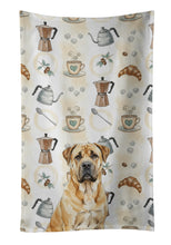 Load image into Gallery viewer, Fawn Boerboel Coffee Bar Kitchen Towel