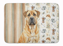 Load image into Gallery viewer, Fawn Boerboel Coffee Bar Memory Foam Kitchen Mat