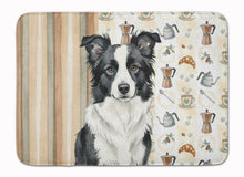 Load image into Gallery viewer, Border Collie Coffee Bar Memory Foam Kitchen Mat