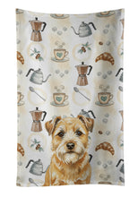 Load image into Gallery viewer, Wheaten Border Terrier Coffee Bar Kitchen Towel