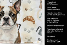 Load image into Gallery viewer, Brindle Boston Terrier Coffee Bar Kitchen Towel