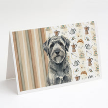 Load image into Gallery viewer, Gray Bouvier des Flandres Coffee Bar Greeting Cards Pack of 8