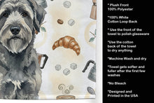 Load image into Gallery viewer, Gray Bouvier des Flandres Coffee Bar Kitchen Towel