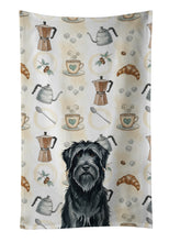 Load image into Gallery viewer, Black Briard Coffee Bar Kitchen Towel