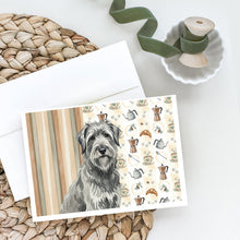 Load image into Gallery viewer, Gray Briard Coffee Bar Greeting Cards Pack of 8