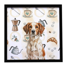 Load image into Gallery viewer, Roan Brittany Coffee Bar Framed Metal Print