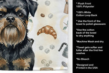 Load image into Gallery viewer, Black and Tan Brussels Griffon Coffee Bar Kitchen Towel