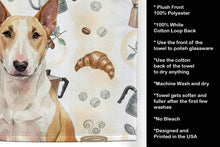 Load image into Gallery viewer, Fawn and White Bull Terrier Coffee Bar Kitchen Towel