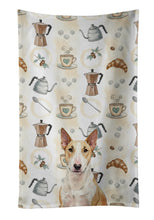 Load image into Gallery viewer, Fawn and White Bull Terrier Coffee Bar Kitchen Towel