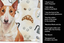 Load image into Gallery viewer, Red and White Bull Terrier Coffee Bar Kitchen Towel