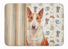 Load image into Gallery viewer, Red and White Bull Terrier Coffee Bar Memory Foam Kitchen Mat