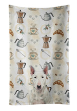 Load image into Gallery viewer, White Bull Terrier Coffee Bar Kitchen Towel