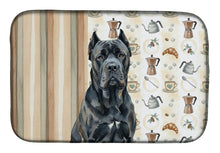 Load image into Gallery viewer, Cane Corso Coffee Bar Dish Drying Mat