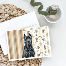Load image into Gallery viewer, Cane Corso Coffee Bar Greeting Cards Pack of 8
