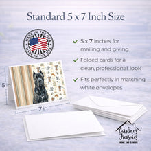 Load image into Gallery viewer, Cane Corso Coffee Bar Greeting Cards Pack of 8