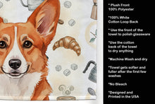 Load image into Gallery viewer, Red Cardigan Welsh Corgi Coffee Bar Kitchen Towel