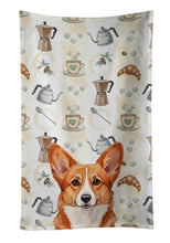 Load image into Gallery viewer, Red Cardigan Welsh Corgi Coffee Bar Kitchen Towel