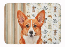 Load image into Gallery viewer, Red Cardigan Welsh Corgi Coffee Bar Memory Foam Kitchen Mat