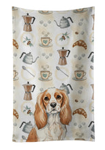 Load image into Gallery viewer, Blenheim Cavalier Spaniel Coffee Bar Kitchen Towel