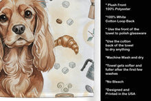 Load image into Gallery viewer, Ruby Cavalier Spaniel Coffee Bar Kitchen Towel