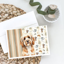 Load image into Gallery viewer, Cavapoo Coffee Bar Greeting Cards Pack of 8