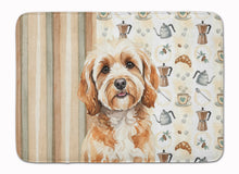 Load image into Gallery viewer, Cavapoo Coffee Bar Memory Foam Kitchen Mat