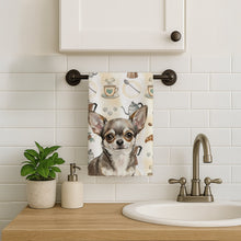 Load image into Gallery viewer, Chihuahua Coffee Bar Kitchen Towel