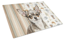 Load image into Gallery viewer, Chihuahua Coffee Bar Glass Cutting Board