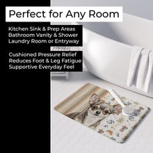 Load image into Gallery viewer, Chihuahua Coffee Bar Memory Foam Kitchen Mat