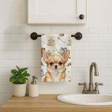Load image into Gallery viewer, Fawn Chihuahua Coffee Bar Kitchen Towel
