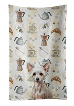 Load image into Gallery viewer, Hairless Chinese Crested Coffee Bar Kitchen Towel