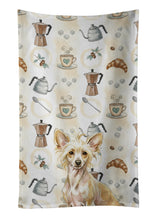 Load image into Gallery viewer, Hairless Palomino Chinese Crested Coffee Bar Kitchen Towel