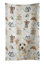 Load image into Gallery viewer, Powderpuff Chinese Crested Coffee Bar Kitchen Towel