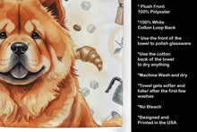 Load image into Gallery viewer, Red Chow Chow Coffee Bar Kitchen Towel