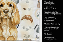 Load image into Gallery viewer, Buff Cocker Spaniel Coffee Bar Kitchen Towel