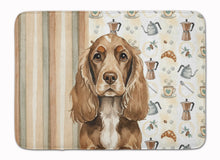 Load image into Gallery viewer, Chocolate Cocker Spaniel Coffee Bar Memory Foam Kitchen Mat