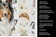 Load image into Gallery viewer, Tricolor Collie Coffee Bar Kitchen Towel