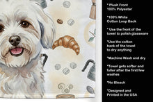 Load image into Gallery viewer, Coton de Tulear Coffee Bar Kitchen Towel