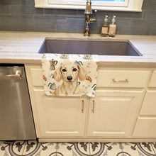 Load image into Gallery viewer, Cream Dachshund Coffee Bar Kitchen Towel