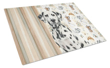 Load image into Gallery viewer, Dalmatian Coffee Bar Glass Cutting Board
