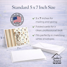 Load image into Gallery viewer, Liver Dalmatian Coffee Bar Greeting Cards Pack of 8