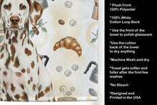 Load image into Gallery viewer, Liver Dalmatian Coffee Bar Kitchen Towel