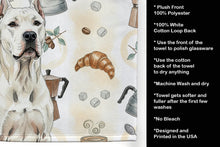 Load image into Gallery viewer, Dogo Argentino Coffee Bar Kitchen Towel