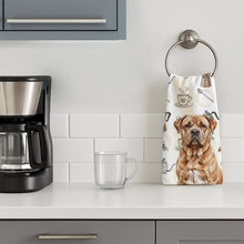 Load image into Gallery viewer, Dogue de Bordeaux Coffee Bar Kitchen Towel