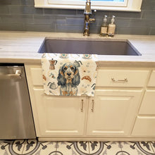 Load image into Gallery viewer, Blue Roan &amp; Tan English Cocker Spaniel Coffee Bar Kitchen Towel