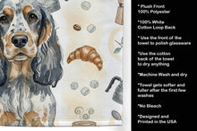 Load image into Gallery viewer, Blue Roan &amp; Tan English Cocker Spaniel Coffee Bar Kitchen Towel