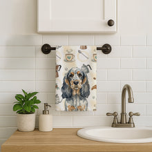 Load image into Gallery viewer, Blue Roan &amp; Tan English Cocker Spaniel Coffee Bar Kitchen Towel