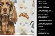 Load image into Gallery viewer, Liver English Cocker Spaniel Coffee Bar Kitchen Towel